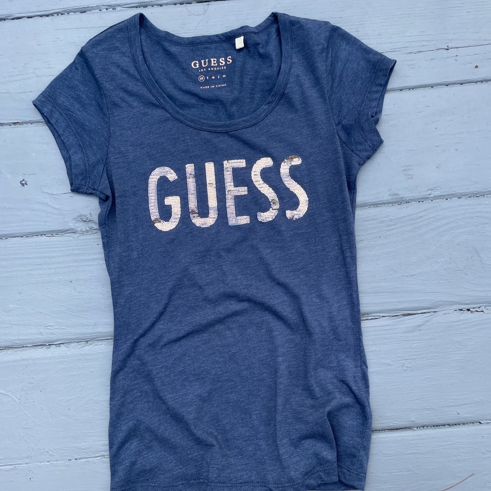 Guess sequence t shirt